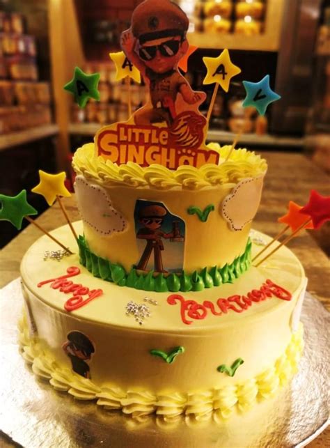 Little Singham Kids Theme Cake Avon Bakers