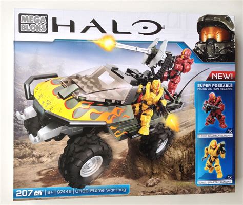 Halo Mega Bloks UNSC Flame Warthog Review & Photos - Halo Toy News