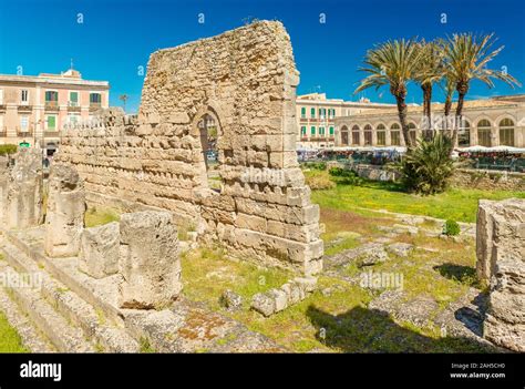 Il Tempio Di Apollo A Ortigia Ortigia Isola Importante Antico