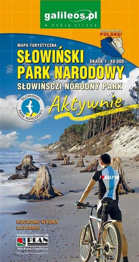 Mapa turyst Słowiński Park Narodowy 1 40 000 Opracowanie zbiorowe