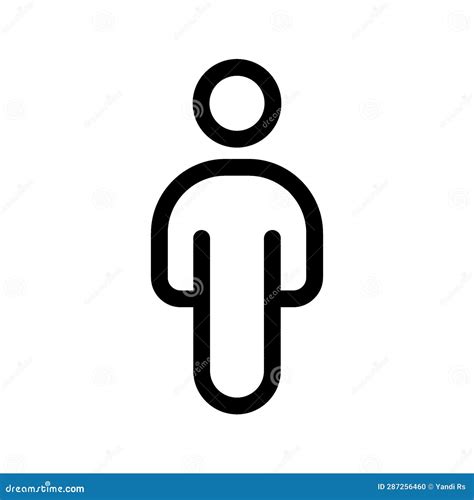 Male Sign Icon Vector Symbol Design Illustration Stock Vector