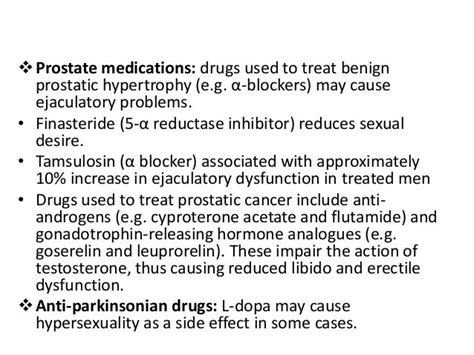 Drug Induced Sexual Dysfunction