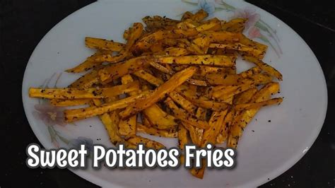 Crispy Sweet Potatoes Fries Only 5 Ingredient Oven Baked Sweet