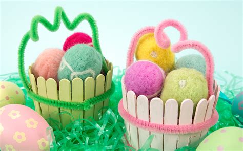 Mini Wooden Easter Baskets Craft Project Ideas