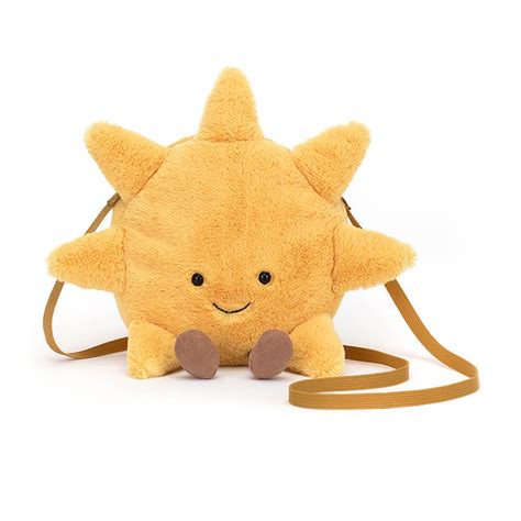 JellyCat Torebka na Ramię Uśmiechnięte Słońce 26 cm Moontoon