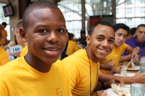 USNA SummerSTEM Students Eat Lunch Summer Stem Eat Lunch Usna