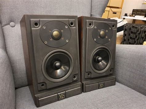 Mordaunt Short MS 10i Hifi Audio Bookshelf Speakers Made In UK