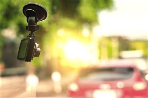 C Mera Do Carro Do Cctv Para A Seguran A No Acidente De Via O Foto