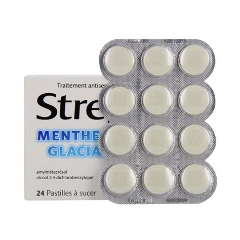 Strepsils Menthe Glaciale Pastilles Sucer Pharmacie De La Poste