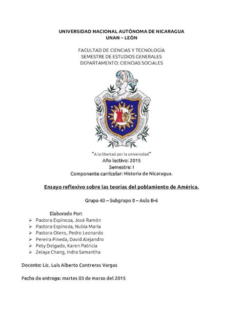 DOCX Teorias Del Poblamiento Del Continente Americano DOKUMEN TIPS