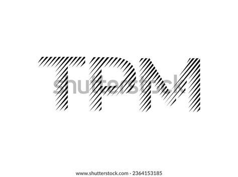 Tpm Logo Design Vector Template Stock Vector (Royalty Free) 2364153185 ...