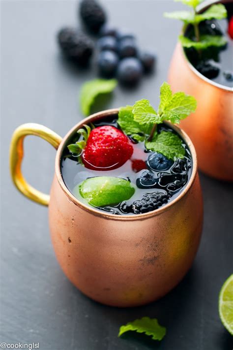 Berry Moscow Mule