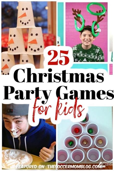 25 Christmas Party Games For Kids