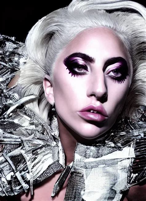 Lady Gaga Photoshoot By Nick Knight Editorial Studio Stable Diffusion