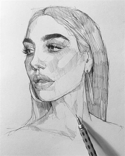 Pencil Sketches Of Faces Pencil Art Drawings Cool Art Drawings