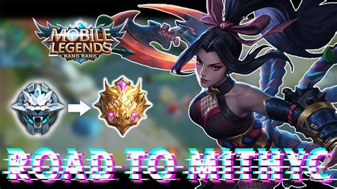 Mobile Legend Road To Mythic Rank Hanabi Gameplay Youtube