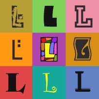 Letter L Fonts