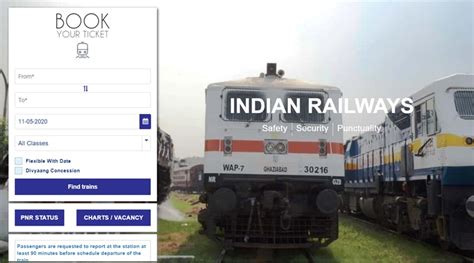 Irctc Special Trains Ticket Booking Online Starts At Irctc Co In