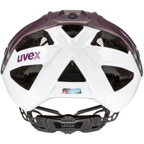 Kask Rowerowy Uvex Quatro Cc Fioletowy Rowertour