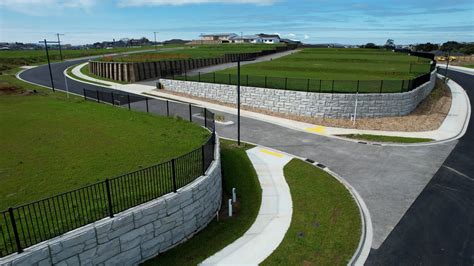 Fence Posts In Retaining Walls Gallery Magnumstone®