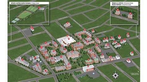 Campus Map and Directions | Clark University