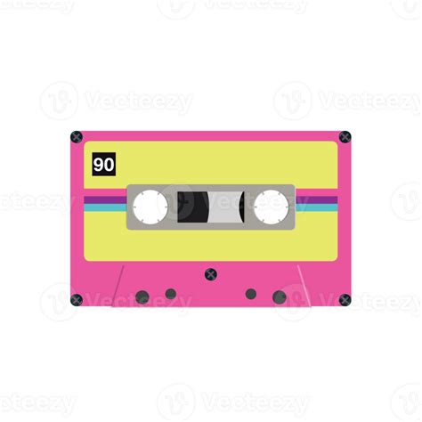 Retro Cassette Tape 26565300 Png