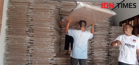 KPU Majalengka Mulai Terima Logistik Pemilu 2024