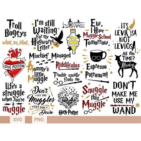 Harry Potter Svg Bundle Harry Potter Svg Harry Potter Elem Inspire Uplift