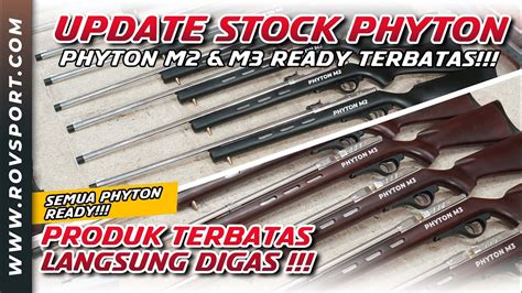 SPESIAL UPDATE STOK PCP BEST SELLER SENAPAN ANGIN PHYTON M2 M3