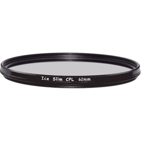 Ice 62mm Slim Circular Polarizer Filter ICE CPL 62 B H Photo