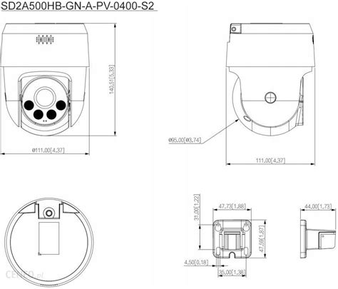 Kamera Przemys Owa Dahua Kamera Ip Szybkoobrotowa Zewn Trzna Sd A Hb