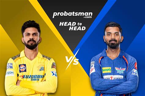 Ipl Match Csk Vs Lsg Head To Head Records Between Chennai