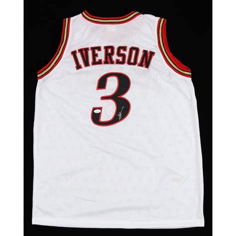 Allen Iverson Signed Jersey (JSA) | Pristine Auction