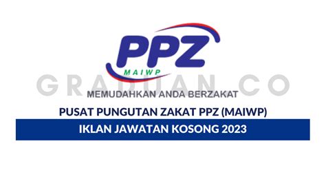 Permohonan Jawatan Kosong Pusat Pungutan Zakat PPZ Portal Kerja