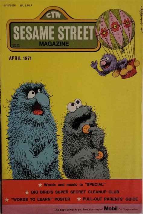 Sold Price Sesame Street Magazine April May Am Pdt