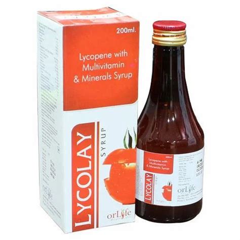 Lycopene With Multivitamin And Minerals Syrup Packaging Size Ml