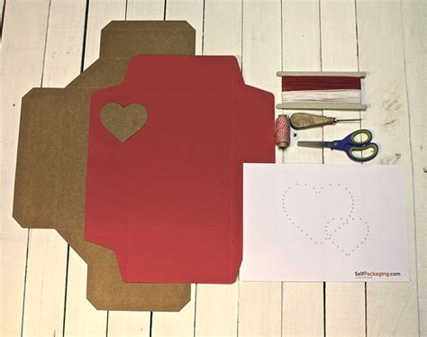 Tutorial le scatole più amorevoli per San Valentino Selfpackaging