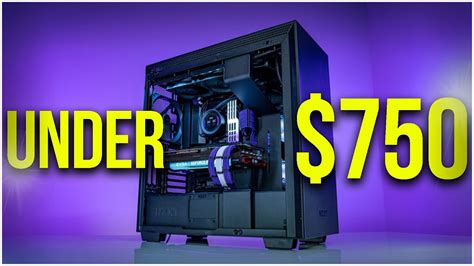 Best BUDGET Prebuilt Gaming PC Under 750 In 2024 YouTube