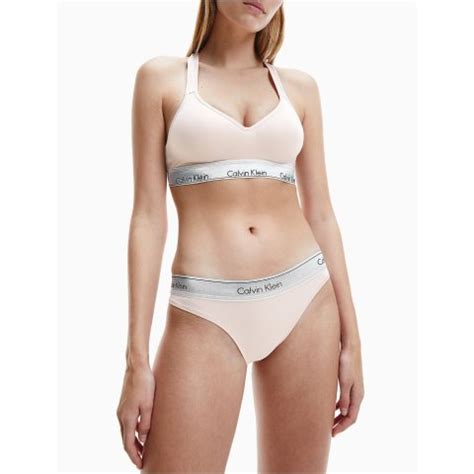 Modern Cotton Metallic Bikini Calvin Klein Bikini 内裤 超值好货 北美省钱快报