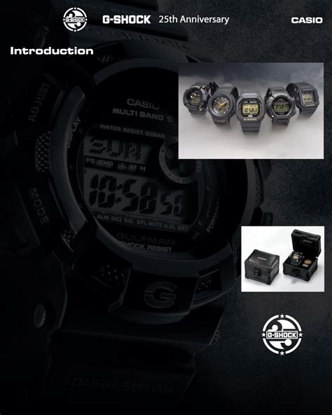 G Shock 25th Anniversary Introduction