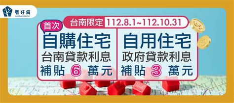 2023台南購屋補貼了！台南限定最高領9萬！81開放申請 國峯厝好貸