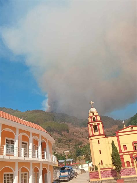 Reportan Habitantes De Coyomeapan Un Nuevo Incendio Forestal Sicom