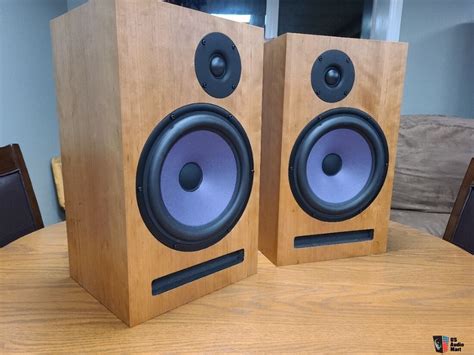 Madisound Seas A Bookshelf Speakers Factory Cherry Cabinets Mundorf