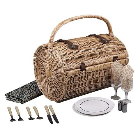 Picnic Time Barrel Picnic Basket Dahlia Collection Target Picnic