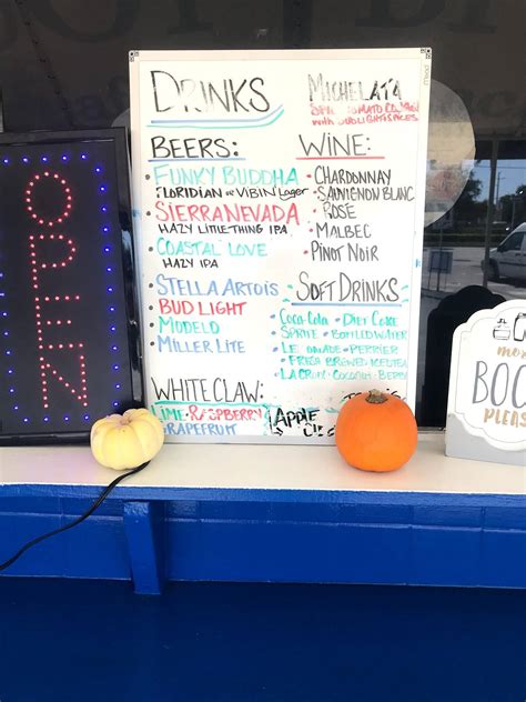 Menu At Buoy Bites Roadside Seafood Shack Restaurant Oakland Park