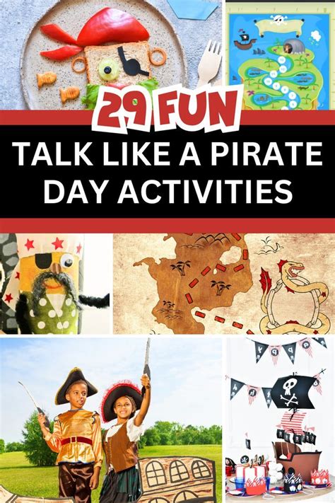 29 Talk Like A Pirate Day Activities for Kids | Pirate day, Pirate ...