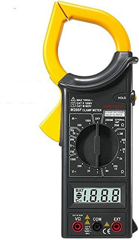 Mastech Ms Digital Ac Dc Clamp Meter Black Amazon In Industrial