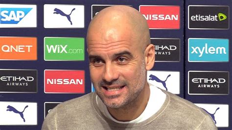 Pep Guardiola Embargoed Pre Match Press Conference Man City V Crystal Palace Premier League