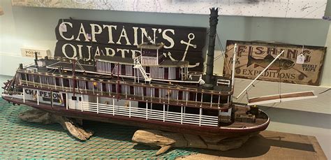 Model Shipways CHAPERON STERNWHEEL STEAMER 1 48 SCALE