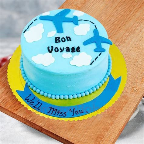 Send Bon Voyage Cakes to Friends | Gurgaon Bakers